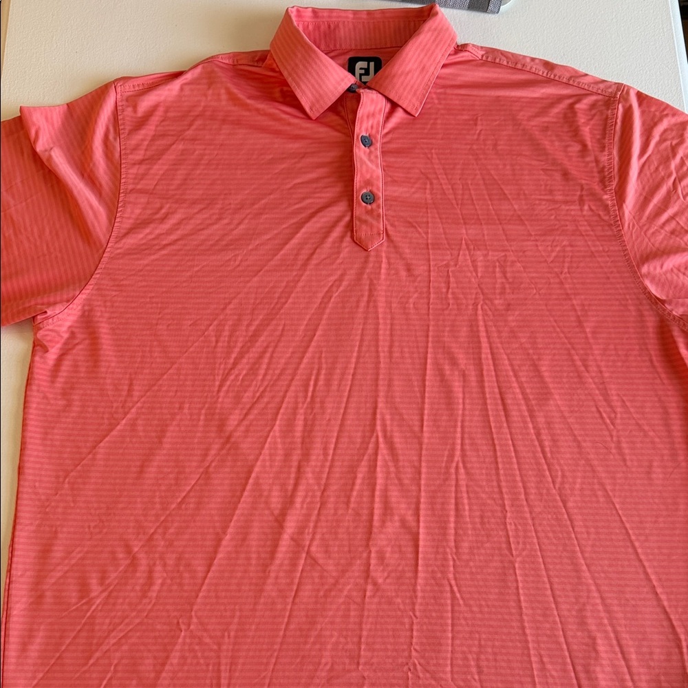 Men's FootJoy Coral Polo Shirt